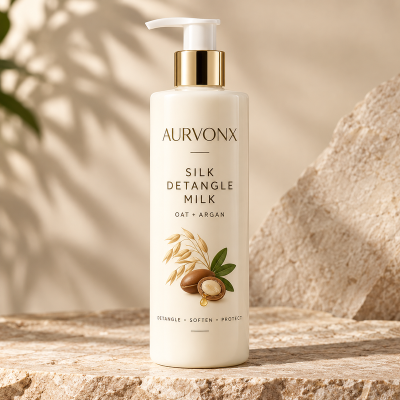 Leave-In Detangling Milk private-label product concept