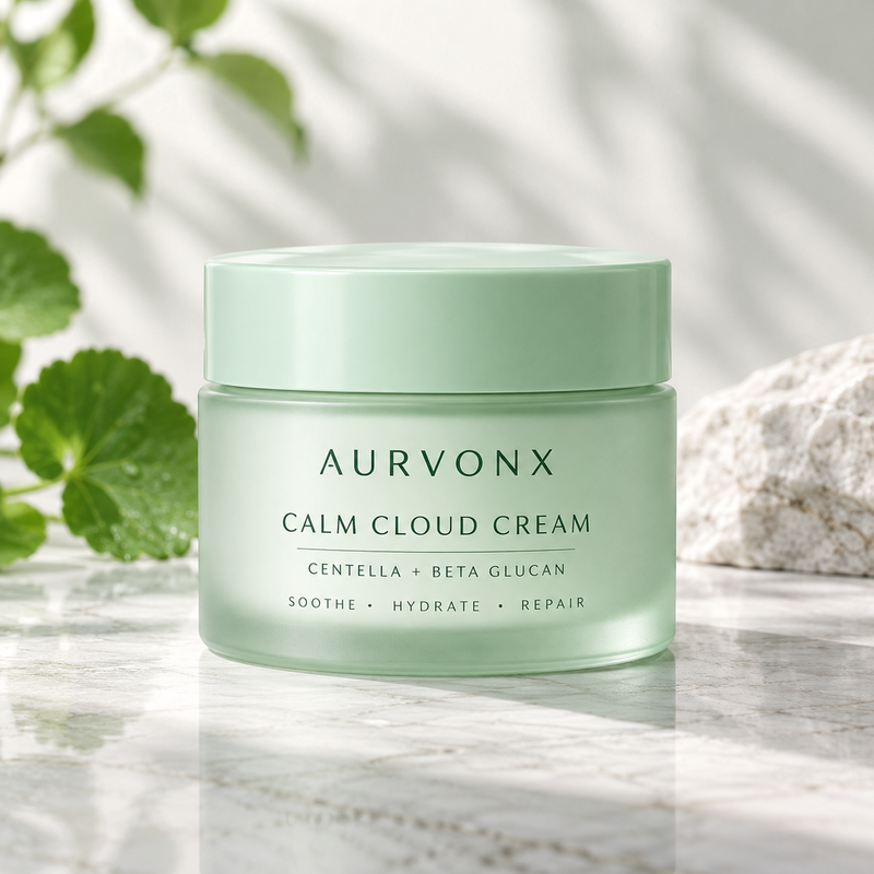Peptide Comfort Cream private-label product concept