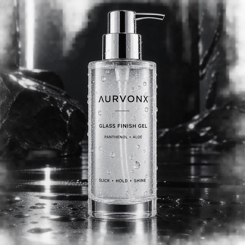 Wet Look Styling Gel private-label product concept