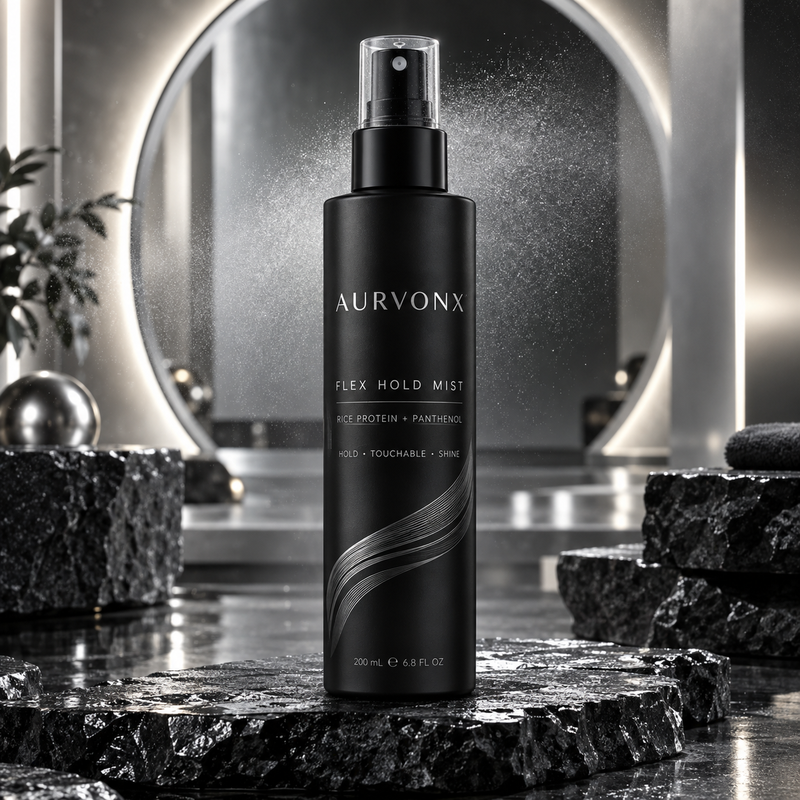 Humidity Hold Spray private-label product concept